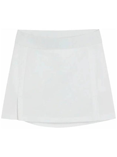 Women's Amelie H Line Skirt White - J.LINDEBERG - BALAAN 2