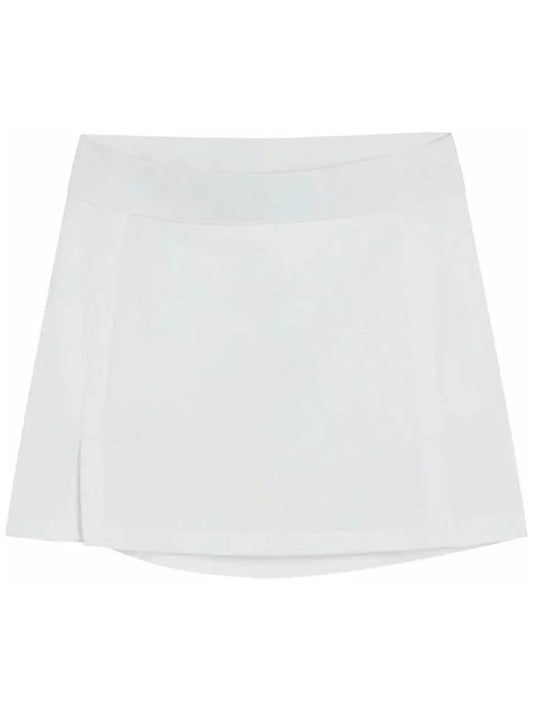 Women's Amelie H Line Skirt White - J.LINDEBERG - BALAAN 2