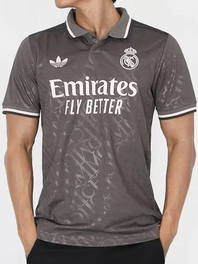 adidas Real Madrid 2425 Third Jersey Charcoal IY1763 - ADIDAS - BALAAN 2