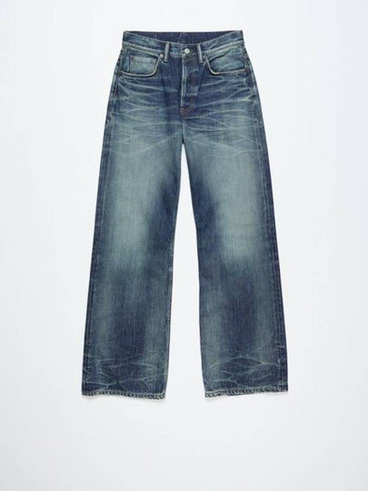 Broadway Loose Fit Denim Jeans Blue - ACNE STUDIOS - BALAAN 2