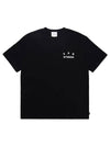 Logo Short Sleeve T Shirt Black - IAB STUDIO - BALAAN 1