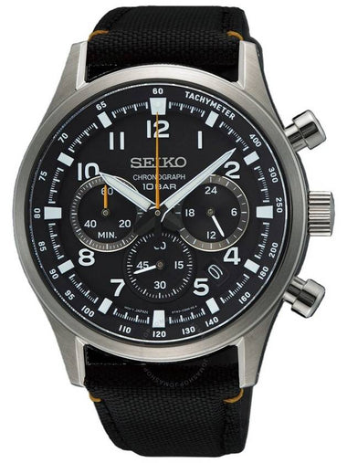 Seiko Sport Chronograph Quartz Black Dial Men's Watch SSB449P1 - SEIKO - BALAAN 1