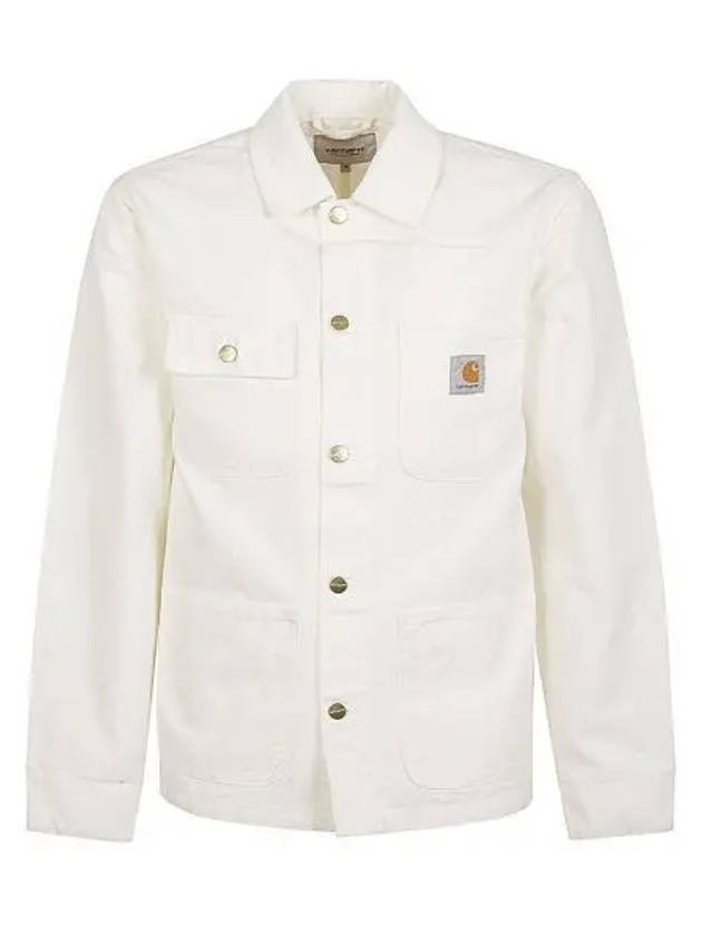 Dearborn Canvas Michigan Chore Shirt Jacket Wax Rinsed - CARHARTT WIP - BALAAN 2