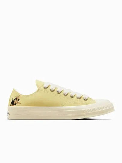 Darryl Chuck 70 Low Top Sneakers Yellow - CONVERSE - BALAAN 2