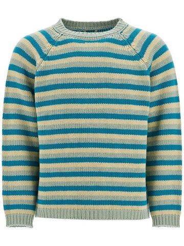 striped wool pullover sweater - BODE - BALAAN 1