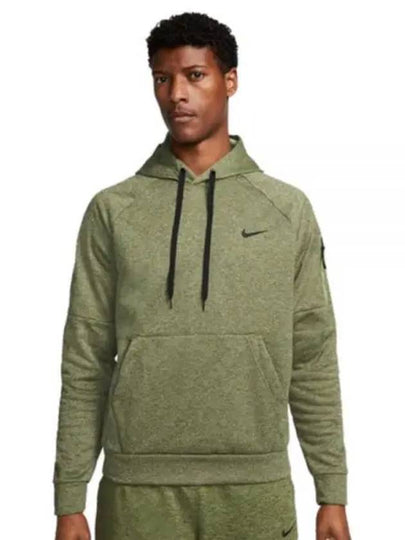 Thermafit Fitness Hoodie Green - NIKE - BALAAN 2