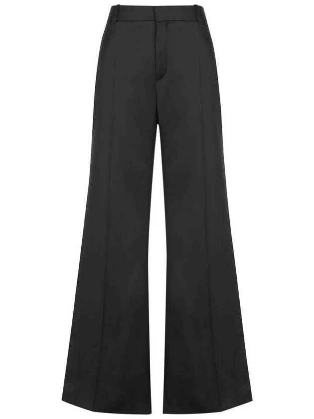 straight pants CHC24SPA06009 001 BLACK - CHLOE - BALAAN 2