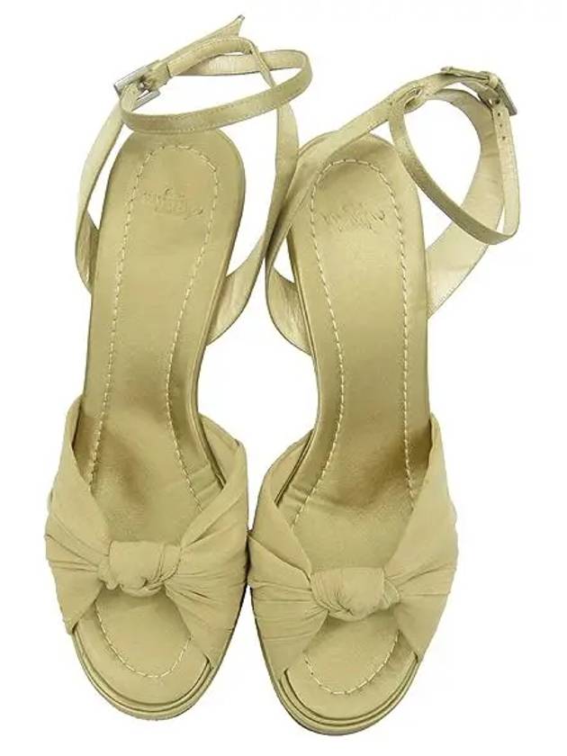 Smith Market used luxury goods gold sandals women s shoes - VALENTINO - BALAAN 4