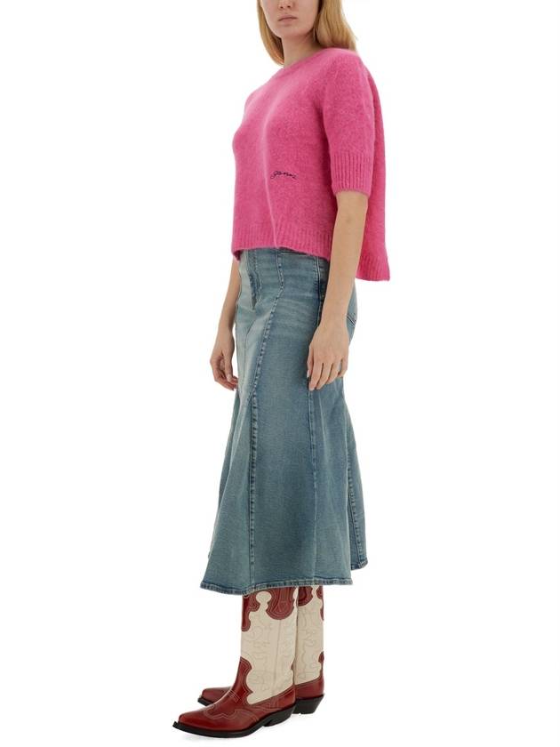 Sweater K2128072 Fucsia - GANNI - BALAAN 2