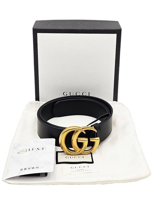 Gucci 397660 Double G Buckle Leather Men s Belt - GUCCI - BALAAN 2