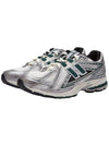 1906R Low Top Sneakers Silver Metallic Green - NEW BALANCE - BALAAN 4