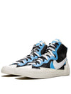 Sacai Blazer Mid High Top Sneakers White Black Legend Blue - NIKE - BALAAN 3