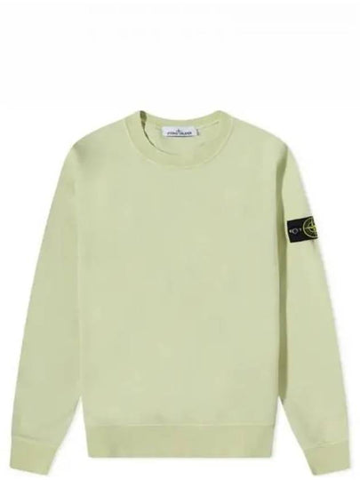 Wappen Patch Crew Neck Sweatshirt Light Green - STONE ISLAND - BALAAN 2