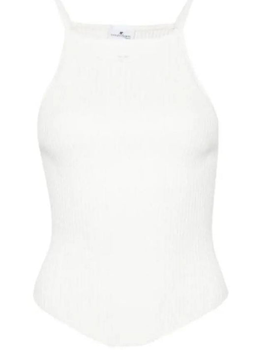 Holistic Ribbed Knit Sleeveless White - COURREGES - BALAAN 2