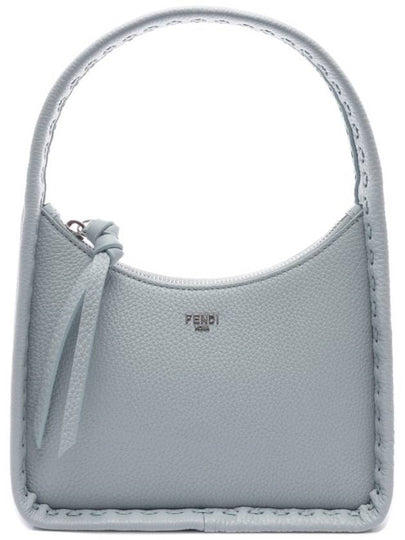 Mini Fendessence Hobo Shoulder Bag Light Blue - FENDI - BALAAN 2