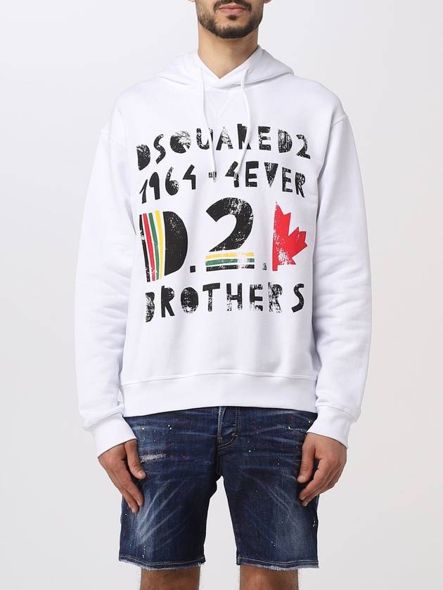 Dsquared2 sweatshirt in cotton - DSQUARED2 - BALAAN 1