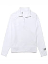 Summit Knit Half Zip Sweatshirt White - UNDER ARMOUR - BALAAN 1