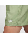 Club Woven Flow Shorts Oil Green - NIKE - BALAAN 7