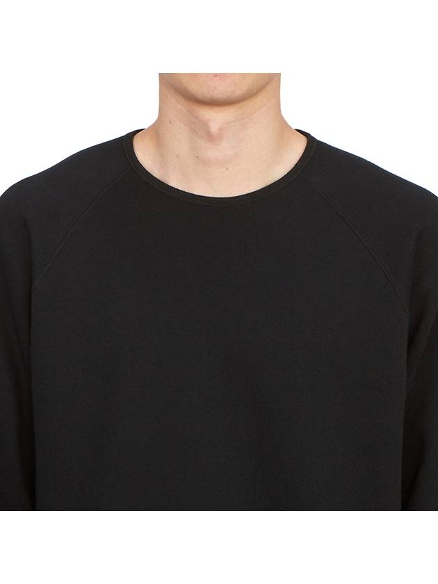 Artist Stripe Cuff Long Sleeve T-Shirt Black - PAUL SMITH - BALAAN 6