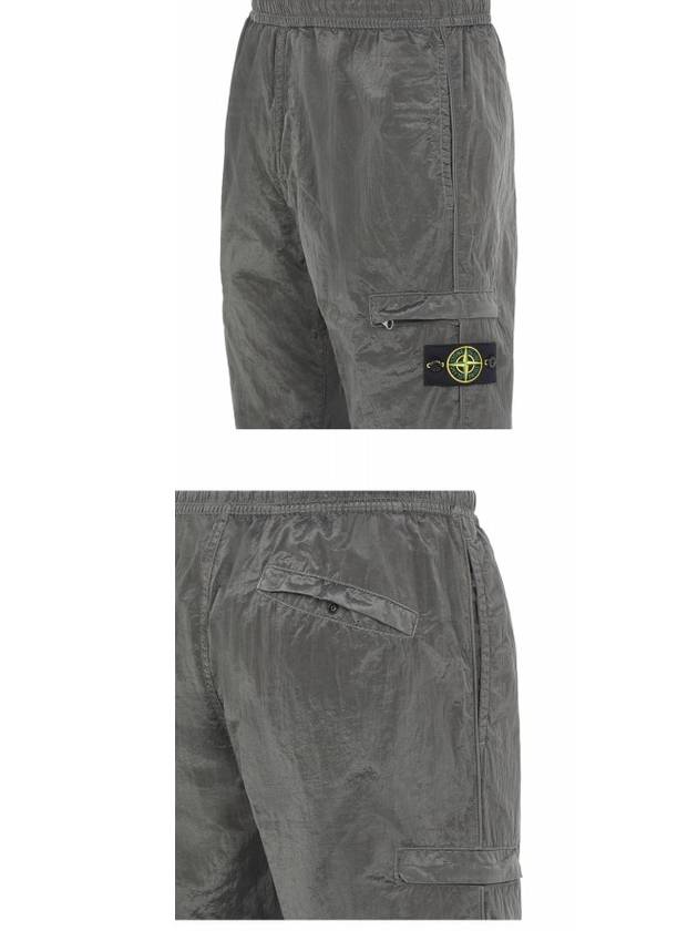 Wappen Patch Nylon Metal Cargo Pants Dark Grey - STONE ISLAND - BALAAN 6