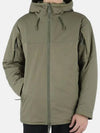 Men's Mesh Zip-up Point Hooded Jacket Khaki - BURBERRY - BALAAN.