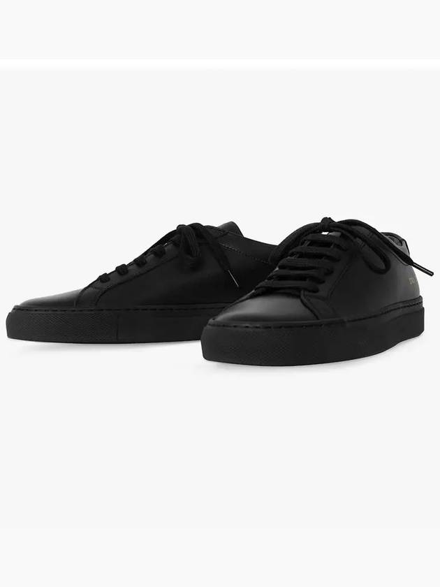 Original Achilles Low Top Sneakers Black - COMMON PROJECTS - BALAAN 4