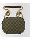 GG Supreme Chain Mini Cross Bag 779784 Brown - GUCCI - BALAAN 3