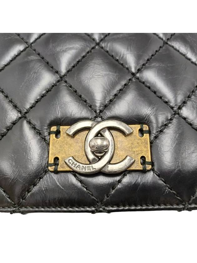 Women s A93347 Black Lambskin Small Season Chain Shoulder Cross Bag 22nd - CHANEL - BALAAN 8