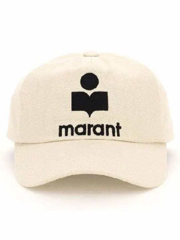 Tyron Logo Ball Cap Ecru - ISABEL MARANT - BALAAN 2