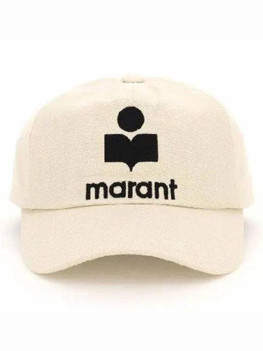 Tyron Logo Ball Cap Ecru - ISABEL MARANT - BALAAN 2