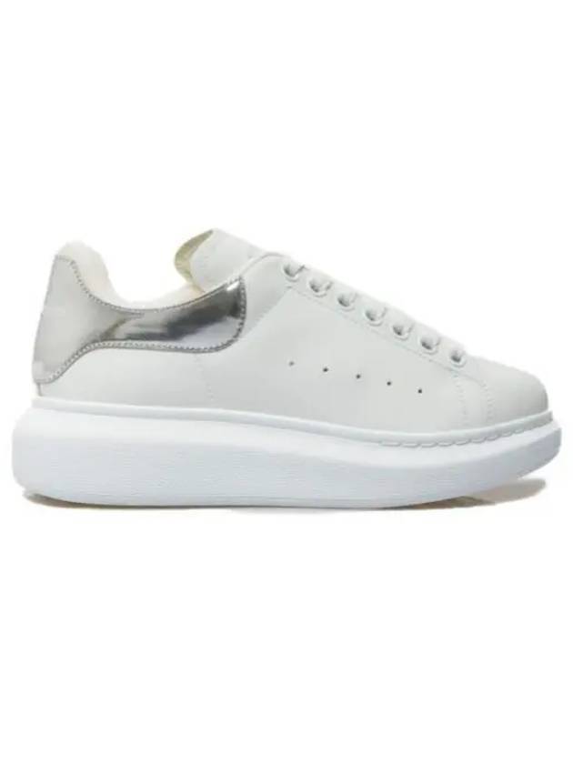 Silver Tab Low Top Sneakers White - ALEXANDER MCQUEEN - BALAAN 2