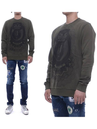 Men's Dollar Printing CUBAN FIT Sweatshirt 17J7301653_305_17S - GIVENCHY - BALAAN 1