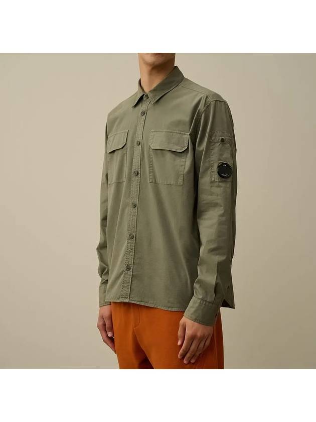 Organic Gabardine Shirt 7CMSH140A 110143G 674 - CP COMPANY - BALAAN 2