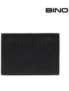 Men’s Document Large Clutch Bag Black - BOTTEGA VENETA - BALAAN 2