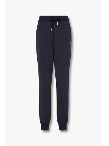 Women s Logo Patch Soft Jogger Pants Navy - ARMANI EXCHANGE - BALAAN 1