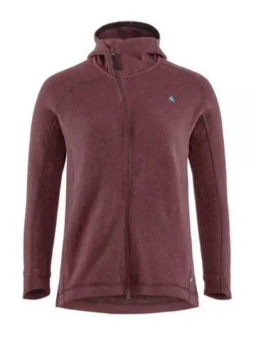 Women's Balder Zip Up Hoodie Wild Orchid - KLATTERMUSEN - BALAAN 1