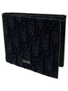 Wallet Black  Oblique Jacquard - DIOR - BALAAN 2