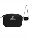 Orb Plaque Camera Cross Bag Black - VIVIENNE WESTWOOD - BALAAN 2