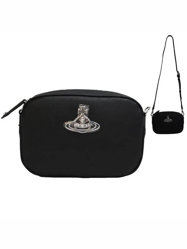 Orb Plaque Camera Cross Bag Black - VIVIENNE WESTWOOD - BALAAN 2