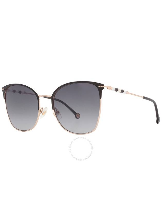 Carolina Herrera Grey Shaded Butterfly Ladies Sunglasses CH 0036/S 0RHL/9O 56 - CAROLINA HERRERA - BALAAN 3