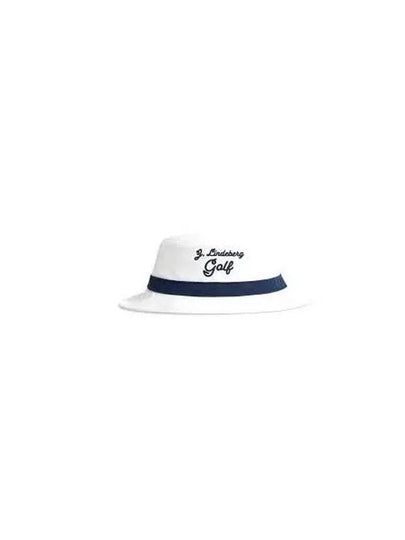 Lukas Embroidery Logo Golf Bucket Hat White - J.LINDEBERG - BALAAN 2