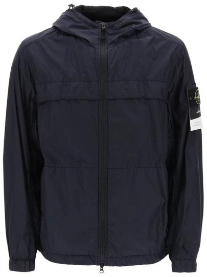 Garment Dyed Crinkle Reps R-Nylon Jacket Navy - STONE ISLAND - BALAAN 2