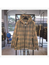 Check Hooded Jacket Archive Beige - BURBERRY - BALAAN 2