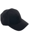 Men's Logo Ball Cap Black - CP COMPANY - BALAAN 5