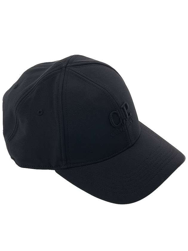 Men's Logo Ball Cap Black - CP COMPANY - BALAAN 5