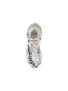 Runner Graffiti Low Top Sneakers White - BALENCIAGA - BALAAN 2