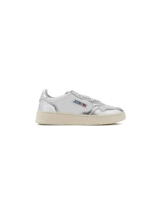 Medalist Silver Tab Low Top Sneakers White - AUTRY - BALAAN 2