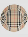 Vintage Check Technical Bucket Hat Beige - BURBERRY - BALAAN 4