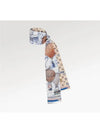 Up And Away Scarf Light Blue - LOUIS VUITTON - BALAAN 4