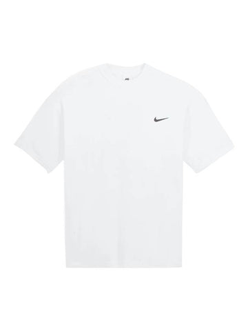 Graphic Short Sleeve T-Shirt White - NIKE - BALAAN 1